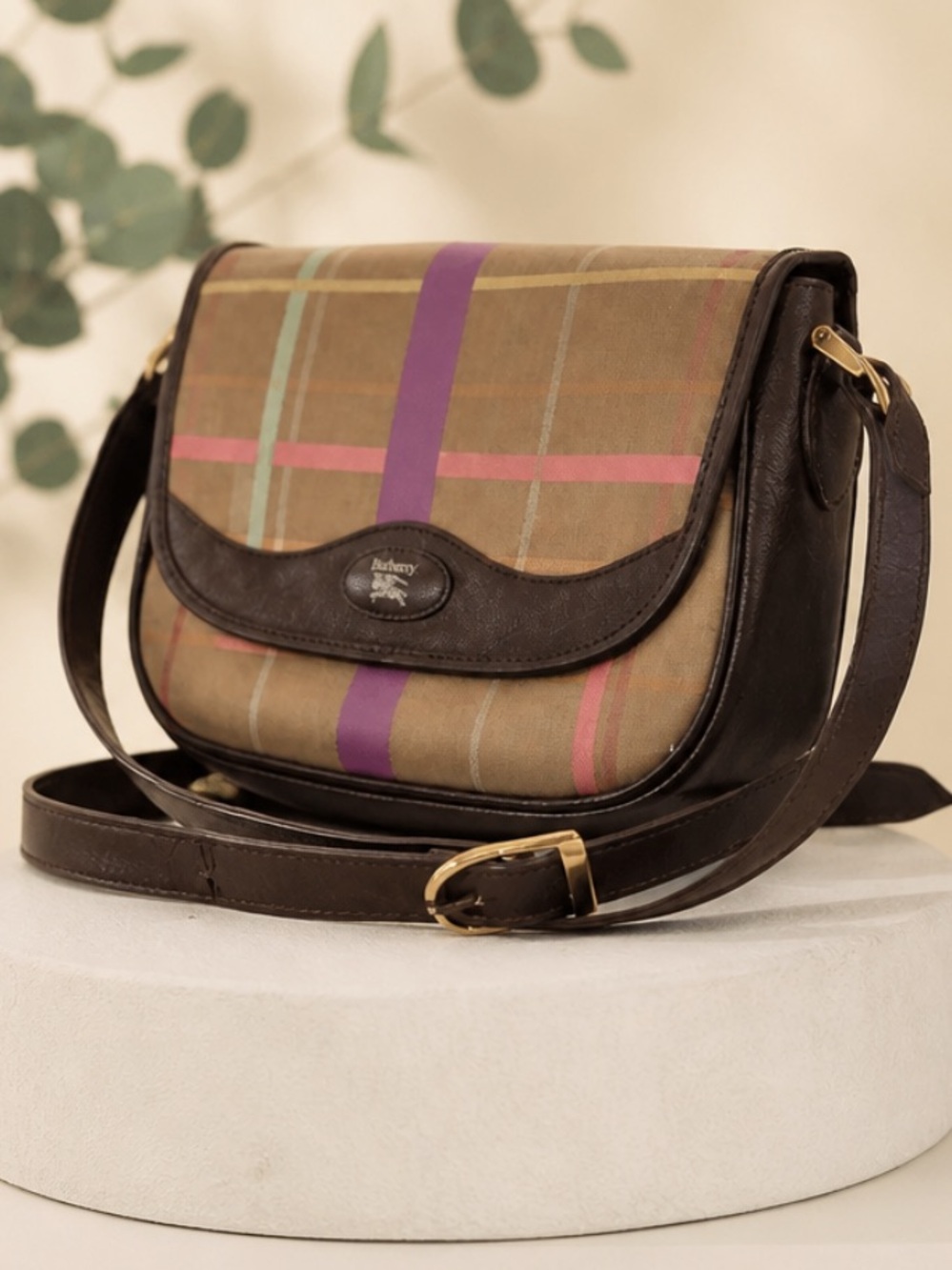 ❌PRICE DROP❌AUTHENTIC /VINTAGE UNIQUE BURBERRY CROSSBODY/SHOULDER BAG LIMITED …